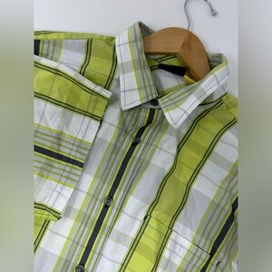 Cabela's Mens Sz. XL Short Sleeve Button Down Shirt Cabelas Button Up Shirt GHV8